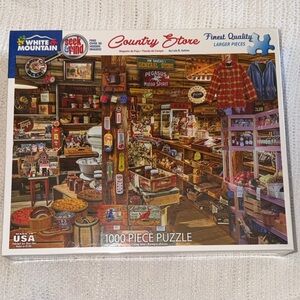 White Mountain Country Store Puzzle - Vibrant Colors